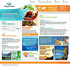 Agriculture Web Template